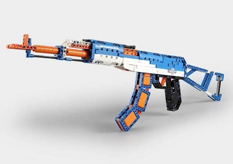 Build Your Own Legendary AK-47 Brick by Brick!