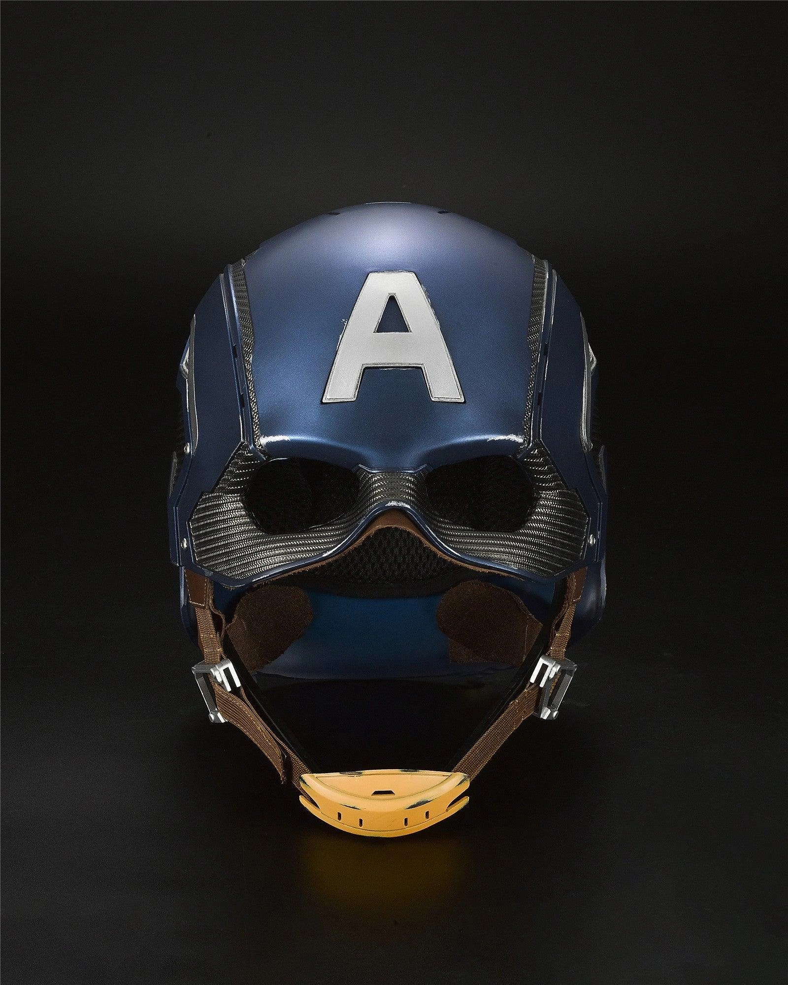 Captain America's Iconic Mask: Premium Speaker Helmet – Unleash Your Hero!
